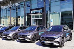 EQA 250 supera autonomia estimada na Eco Race Mercedes-EQ  - Promovida pela Soc. Com. C. Santos