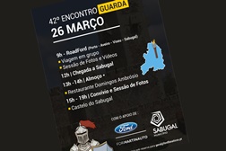 Club Ford Fanáticos organiza RoadFord - Desde o Porto até à Guarda, 26 de Março