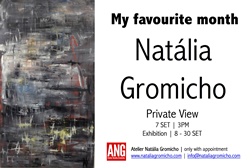 Exposição "My favourite month" no Atelier Natália Gromicho