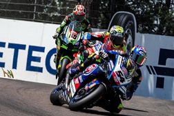 SBK, 2023, Imola - Bautista cai, Toprak faz a dupla - Bassani quase venceu