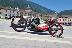 Flávio Pacheco termina em oitavo lugar a prova de fundo do campeonato da Europa de Paraciclismo
