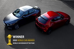 Mazda3 premiado com galardão de ‘World Car Design of the Year 2020’ - Novo triunfo da filosofia de design Kodo