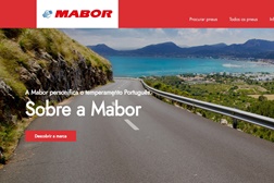 Pneus Mabor com nova presença online - Imagem mais moderna e limpa