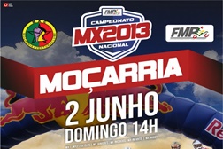 4ª jornada do Campeonato Nacional de Motocross 2013 este domingo na Moçarria