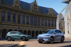 Geely E5 e Starray EM-i chegam a Portugal em maio - Novo Geely E5 é um SUV 100% elétrico  e o Starray EM-i é um SUV Super Hybrid plug-in