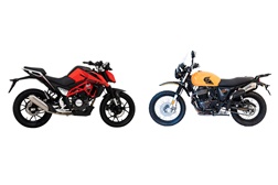 Novas SWM Six 6 e Hoku 125