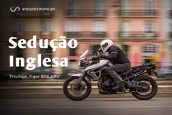 Teste Triumph Tiger 800 XRx - Sedução Inglesa