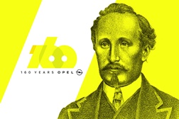 Opel comemora 160 anos de vida - Adam Opel fundou a sua empresa em 1862