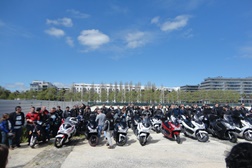 Último dia do Lisboa MotoShow dedicado às scooters
