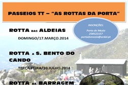 Passeios TT "As Rottas da Porta" em Arcos de Valevez