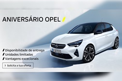 Campanha Aniversário Opel celebra a mobilidade  - Condições especiais até ao fim do ano