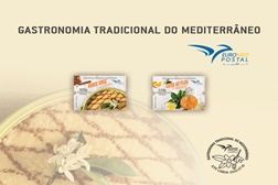 CTT apresentam selos com aroma sobre a gastronomia tradicional do Mediterrâneo