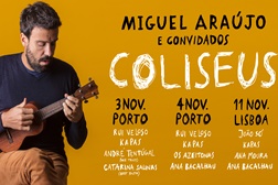 Ana Moura e Rui Veloso juntam-se a convidados de Miguel Araújo nos Coliseus 