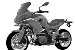 A BMW F850 RS foi apanhada em documentos de homologação no Brasil