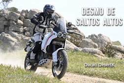 Contacto Ducati DesertX - Um Desmo de saltos altos