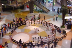 Capoeira faz mexer o Dolce Vita Coimbra