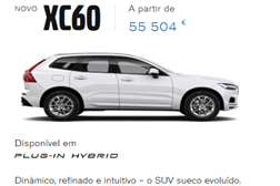 Volvo disponibiliza novo configurador on-line