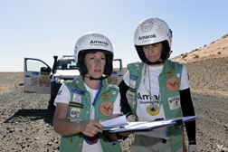 Elisabete Jacinto perto de terminar o Rallye Aicha des Gazelles