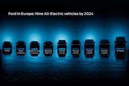 Ford nova geração de 7 veículos de passageiros e furgões comerciais 100% elétricos - Objetivo de venda anual de 600 mil veículos em 2026