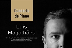 Concerto gratuito do pianista Luís Magalhães na Casa de Vilar