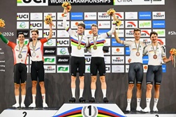 Iúri Leitão e Ivo Oliveira são Vice-Campeões do Mundo de Madison