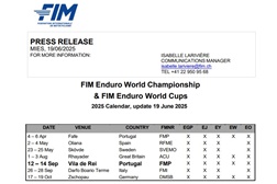 Mundial de Enduro com nova ronda em Portugal: Vila de Rei, 12 a 14 de setembro