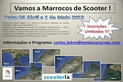 Passeio de Maxi-Scooters por Marrocos