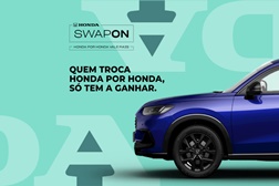 SWAP ON: Na Honda apoio extra na retoma de até mais 1500 euros  - E oferta da primeira manutenção na troca de Honda por Honda