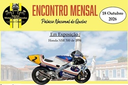 9.º Encontro Mensal de 2026 do Queluz Clássicos, dia 18 de outubro