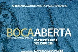 Apresentação do livro "Boca Aberta" de Paulo Ramalho