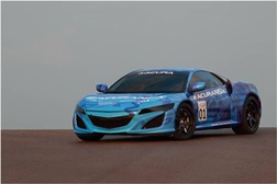 Protótipo NSX estreia-se em pista