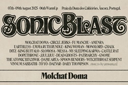 Festival Sonic Blast adiciona ao cartaz Molchat Doma - 7-9 agosto 2025 na Praia da Duna dos Caldeirões
