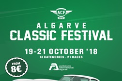Algarve Classic Festival  - Maior evento de clássicos do Sul da Europa regressa de 19 a 21 de Outubro
