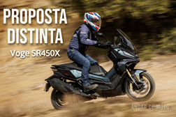 Teste Voge SR450X - Proposta Distinta