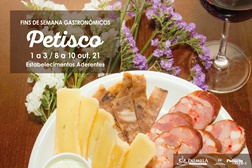 Fins de Semana Gastronómicos do Petisco nos restaurantes de Palmela - Edição 2021