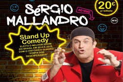 Stand Up Comedy com Sérgio Mallandro ao vivo em Portugal