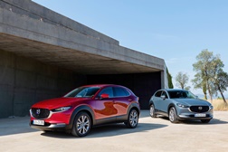 Suv Mazda MX-30 e CX-30 exibem credenciais  - No “ECAR Show 2021”