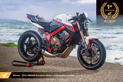 Honda Mototrofa vence Concurso Europeu de personalização da CB650R