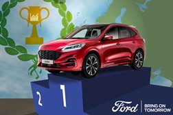 Condutores do Ford Kuga Plug-In Hybrid poupam em combustível  - Ao volante do PHEV mais vendido na Europa