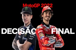 MotoGP, 2022, Valência - A decisão do título: Bagnaia ou Quartararo? - Tudo se resume à corrida final de 2022