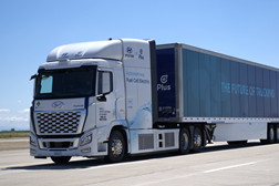 Hyundai e Plus revelam 1º camião a hidrogénio com condução autónoma de nível 4 - Modelo XCIENT a pilha de hidrogénio é um pesado de  classe 8 6x4