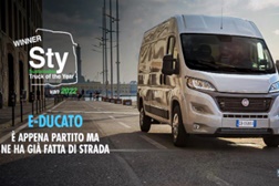 E-Ducato distinguida com o prémio “Sustainable Truck & Van 2022” - Continuar a tradição de um sucesso de vendas na categoria Van