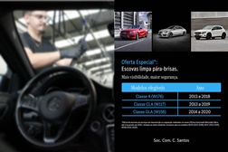 Oficina Soc. Com. C. Santos promove segurança no Natal com oferta de escovas limpa pára-brisas 