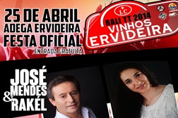 Festa Vinhos Ervideira Rali TT 2014 na tarde e noite de 25 de Abril