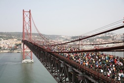 Trânsito condicionado em Lisboa devido às maratonas do próximo fim-de-semana
