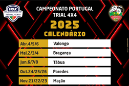 CPT4x4 2025 com novo formato - Uma nova edição do Campeonato Portugal Trial 4x4
