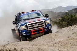 Parceria de sucesso: Edu Piano e Solon Mendes os hexacampeões, nos Caminhões, do Rally dos Sertões