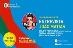 Associação de Ciclismo do Minho entrevista João Matias
