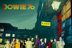 Álbum de tributo portugês a David Bowie “BOWIE 70” editado em Fevereiro 