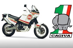 Cagiva regressa ao mercado com motorização eléctrica.